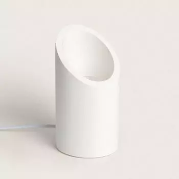 Настольная лампа из гипса Rise Uplighter White LEDKIA, белый