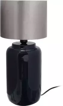 Настольная лампа Kayoom "Art", лампа E27 | без лампочек, гармоничный, экстравагантный, роскошный 21 см, Высота: 43,5 см, темно-синий