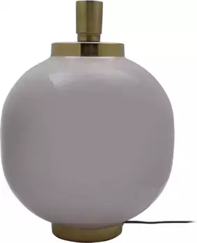 Настольная лампа Kayoom "Art", лампа E27 | без лампочек, экстравагантный, современный, роскошный 28 см, Высота: 38,5 см, цвет altrosa