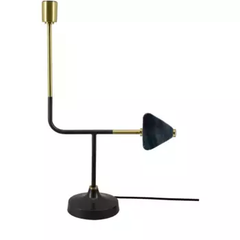 Настольная лампа Kayoom «Настольная лампа Casey 287», 1 лампочка, лампочка E27 | без лампочек, лаконичный дизайн, можно комбинировать разными способами, черный