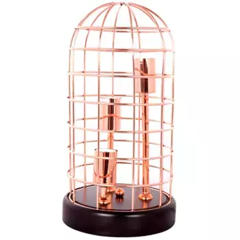 Настольная лампа Kayoom "Настольная лампа Kepler 510", 3 лампочки, лампочка E27 | без лампочек, современный, цвет Kupfer