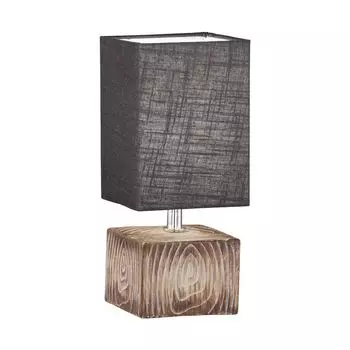 Настольная лампа, керамика, цвет дерева, H 30 см etc-shop