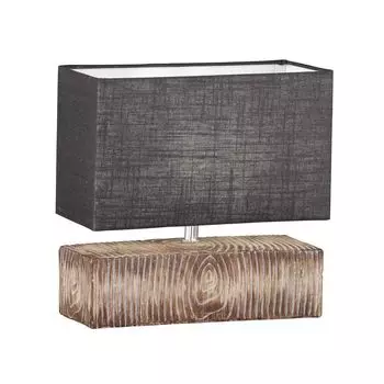 Настольная лампа, керамика, цвет дерева, H 30 см etc-shop