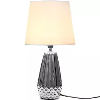 Настольная лампа konsimo. ERANA, серебристый/белый