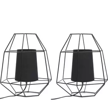 Настольная лампа konsimo. MERLI 2 шт, черный