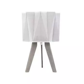 Настольная лампа Konsimo-штатив из массива дерева "ORIG", бежевый, металл/дерево/ткань, скандинавский стиль, 203420 см