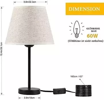 Настольная лампа LAMON