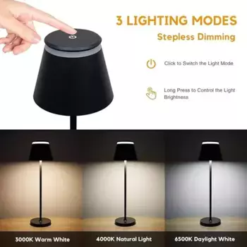 Настольная лампа LAMON, черный