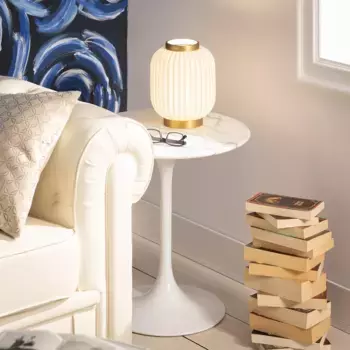 Настольная лампа LEDKIA, белый