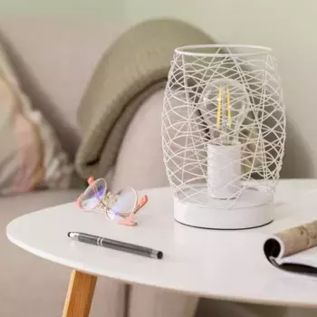 Настольная лампа LEDKIA, белый