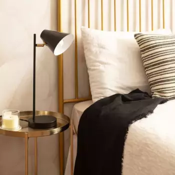 Настольная лампа LEDKIA, черный