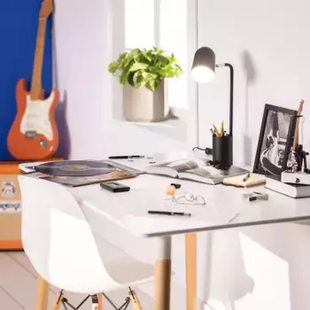 Настольная лампа LEDKIA, черный