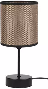 Настольная лампа Leonique Maeve E27, черный