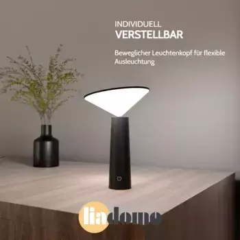 Настольная лампа Liadomo, черный