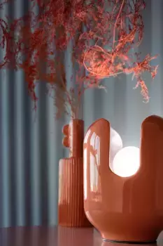 Настольная лампа Licht-Erlebnisse, оранжевый