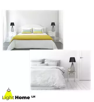 Настольная лампа LIGHT HOME LH, белый
