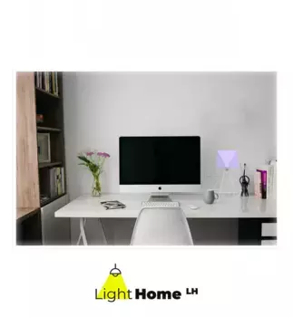Настольная лампа LIGHT HOME LH, серый