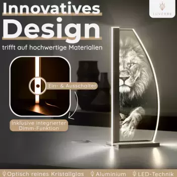 Настольная лампа LUVERRE, серебряный