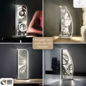 Настольная лампа LUVERRE, серый