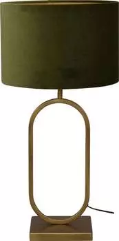 Настольная лампа masterlight Rico, 1 лампочка, бархатно-зеленый, 73x37x37см