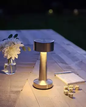 Настольная лампа Meinposten, серебряный