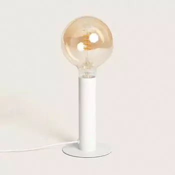 Настольная лампа металл Rovia белый LEDKIA