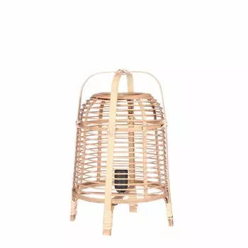 Настольная лампа Mica Decorations Page - H41 x 27 см - бамбук - светло-коричневый