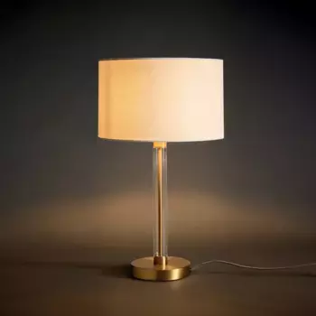 Настольная лампа Nao El Corte Ingls со стеклянной трубкой, золото