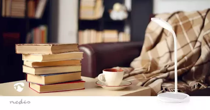 Настольная лампа Nedis, белый