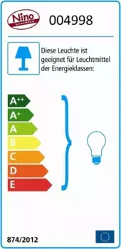 Настольная лампа Nino Leuchten