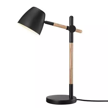 Настольная лампа Nordlux Theo цвет schwarz; braun