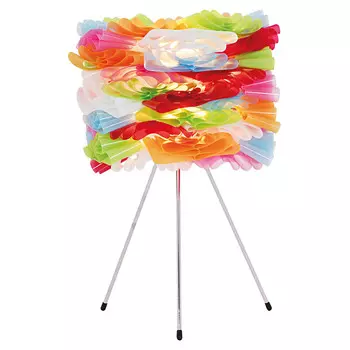 Настольная лампа Nve, 28x43 см, хромированный