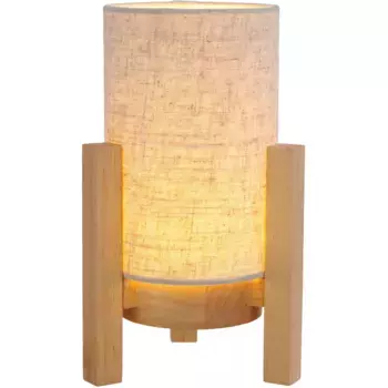 Настольная лампа nve «"MADITA" H: ок. 25 см", источник света Светодиодный модуль | Прочно встроенный светодиод, регулировка яркости с помощью сенсорного датчика, цвет natur