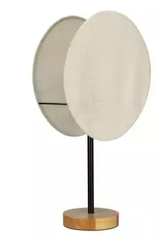 Настольная лампа Pauleen "Boho Darling max20W бежевый 230В металл/дерево/ткань ", 1 лампочка, лампочка E27 | без лампочки, Е27 Высота: 56,5 см, бежевый