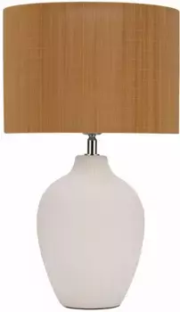 Настольная лампа Pauleen "Timber Glow", 1 лампочка, лампочка E27 | без лампочки, Е27 28 см, Высота: 49,0 см, бежевый