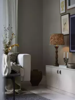 Настольная лампа PR Home, коричневый