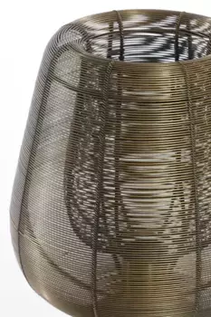 Настольная лампа Present Time, цвет Bronze