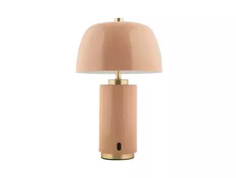 Настольная лампа Present Time, коричневый