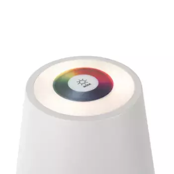 Настольная лампа QAZQA, белый