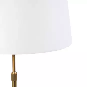 Настольная лампа QAZQA, белый