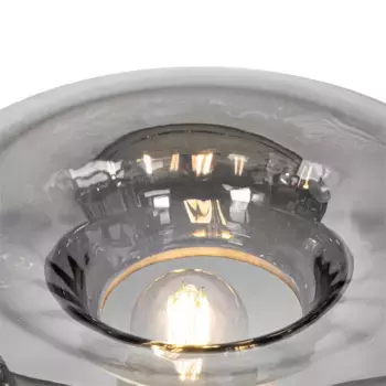 Настольная лампа QAZQA, черный