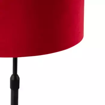 Настольная лампа QAZQA, красный