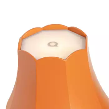 Настольная лампа QAZQA, оранжевый