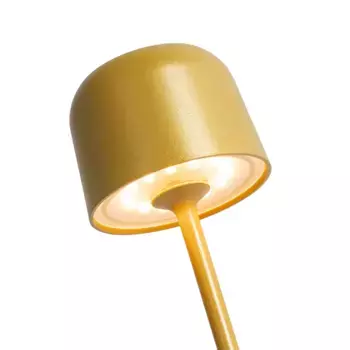 Настольная лампа QAZQA, золотой