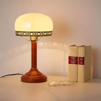 Настольная лампа Relaxdays, бежевый