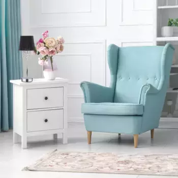 Настольная лампа Relaxdays, черный