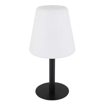 Настольная лампа RGB LED на солнечной батарее, черный, белый, меняет цвет, H 30 см etc-shop