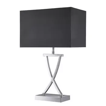 Настольная лампа searchlight Club, черный