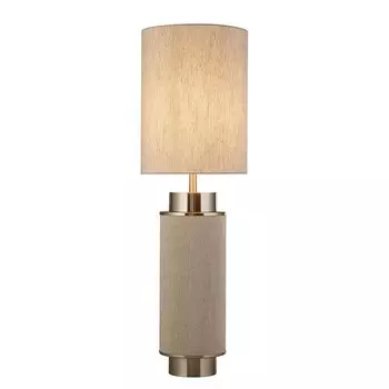 Настольная лампа searchlight Flask, серебряный