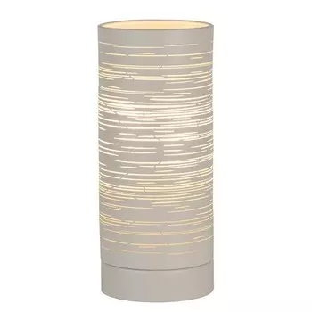 Настольная лампа searchlight Vix, белый